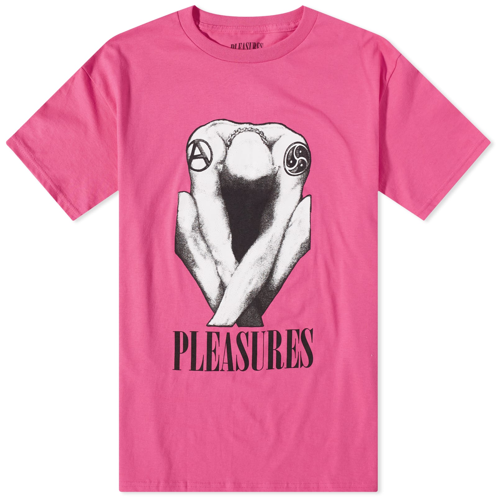BENDED T-SHIRT PINK