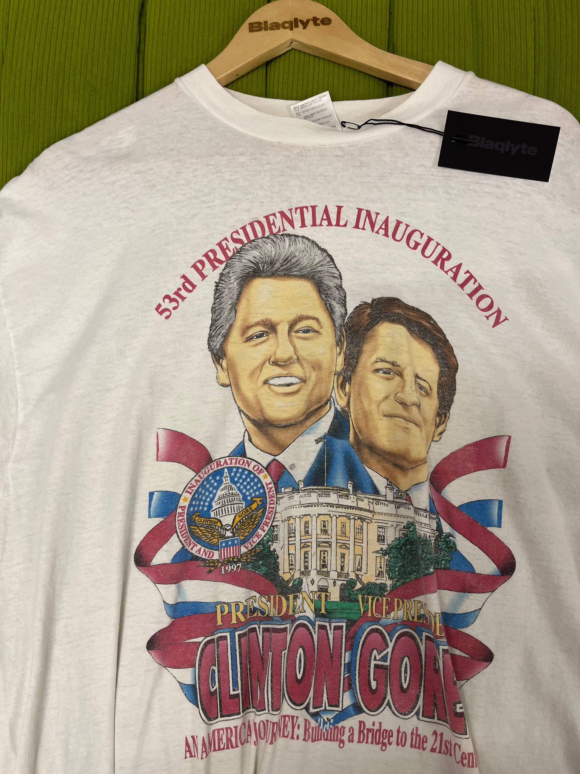 Nick Vintage Clinton Gore 53rd Presidential