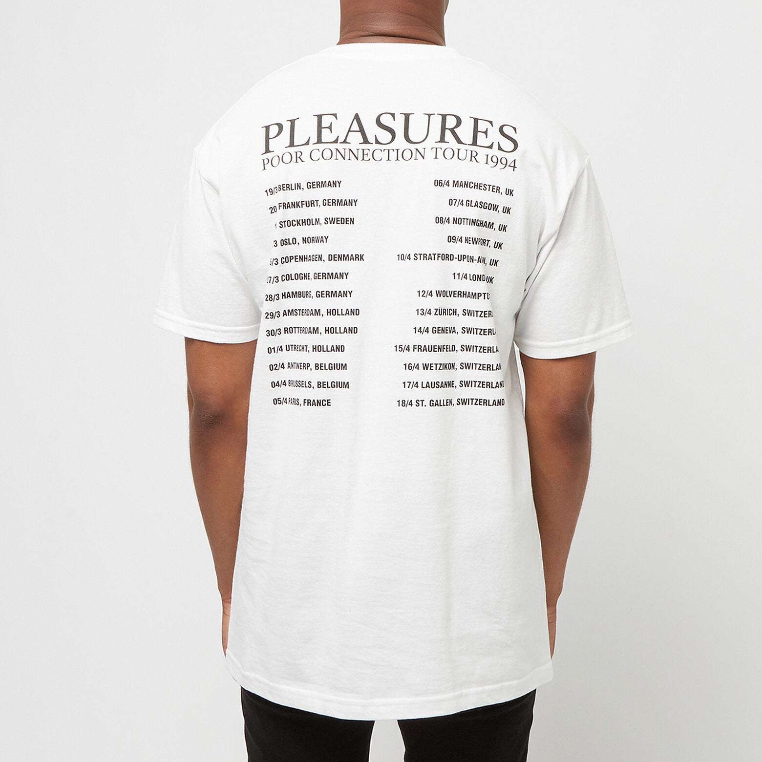 POOR CONNECTION T-SHIRT WHITE
