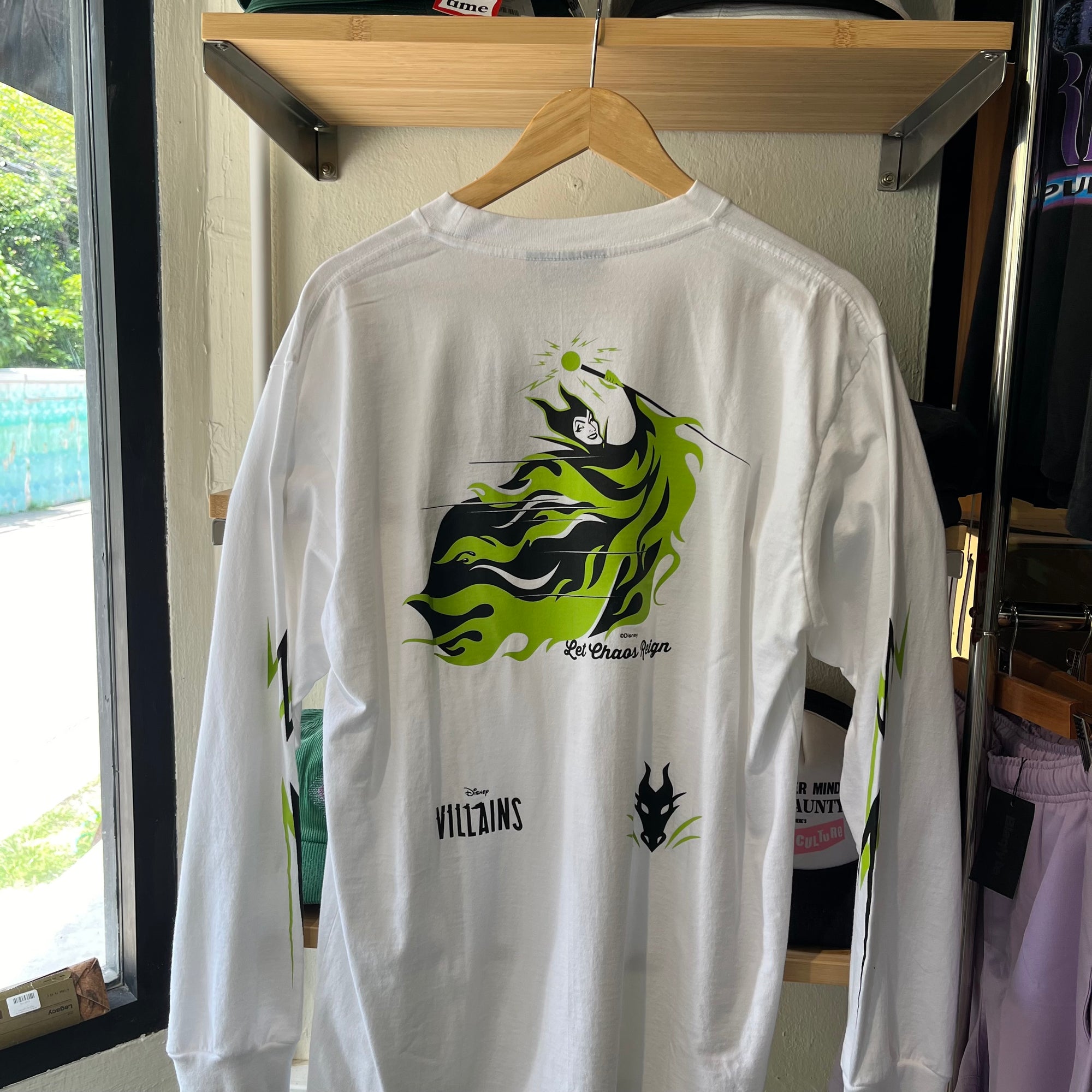 Villain Mayhem Long Sleeve White