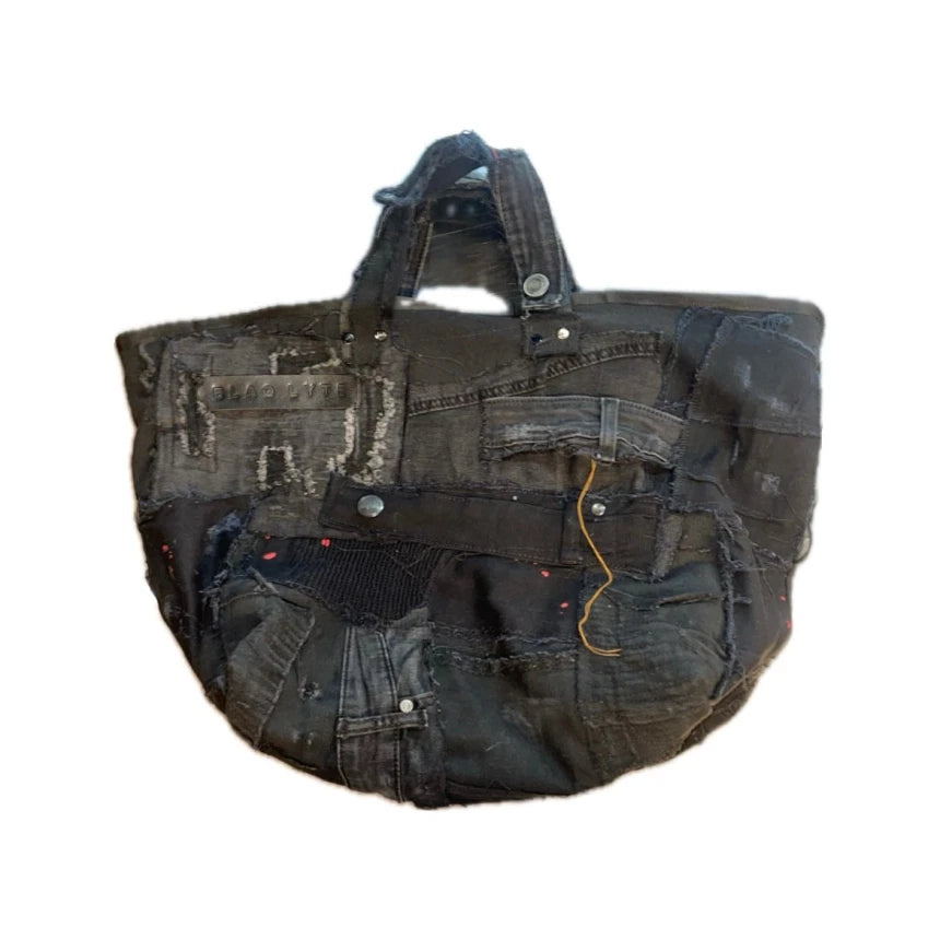 BLAQ LYTE PATCHWORK TOTE BAG