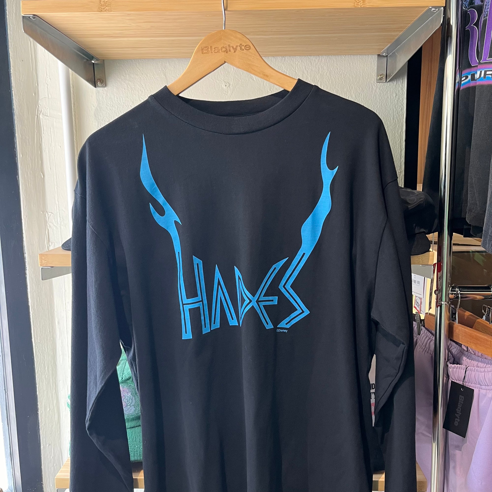 Villian Hades Long Sleeve Black
