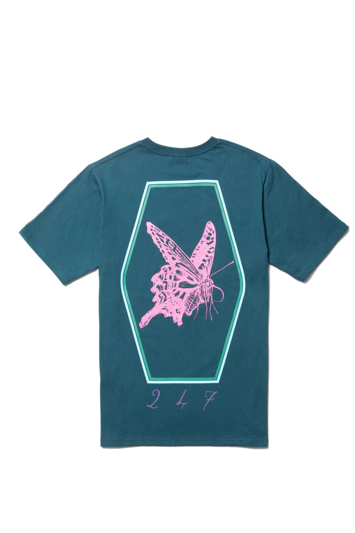 GOOD BUTTERFLY NIGHT S/S TEE JADE