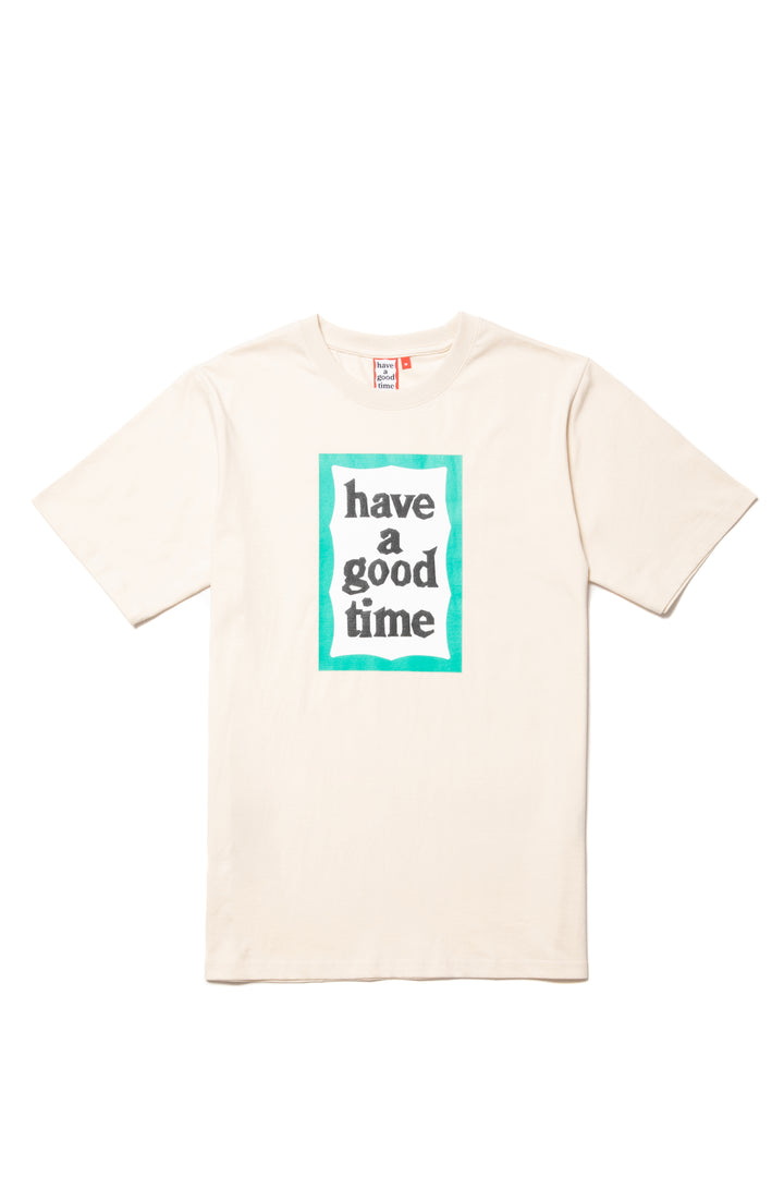 GREEN FRAME S/S TEE NUDE