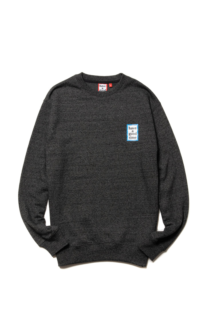 MINI BLUE FRAME CREWNECK CO SHADOW