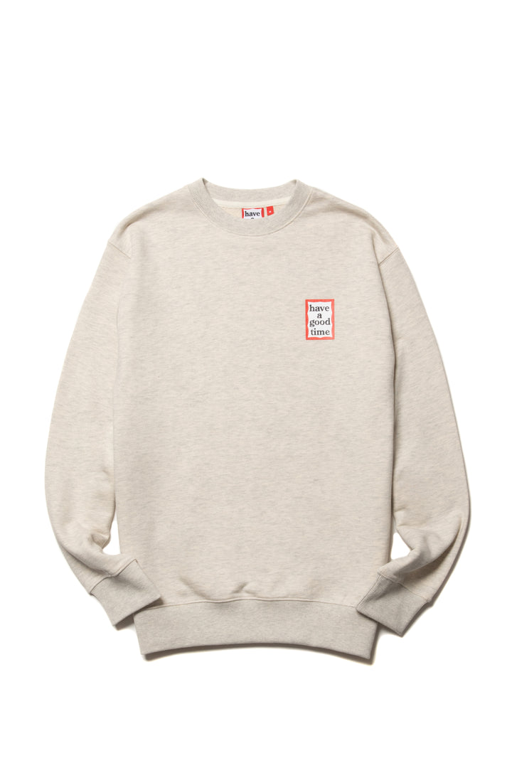 MINI FRAME CREWNECK CO SAND