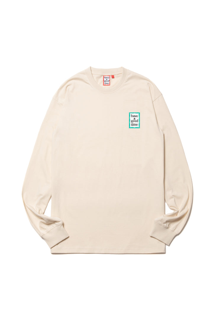 MINI GREEN FRAME L/S TEE NUDE