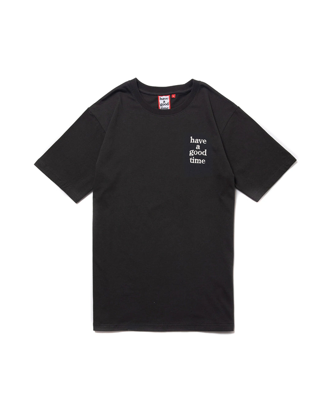 MINI LOGO EMBROIDERED S/S TEE BLACK