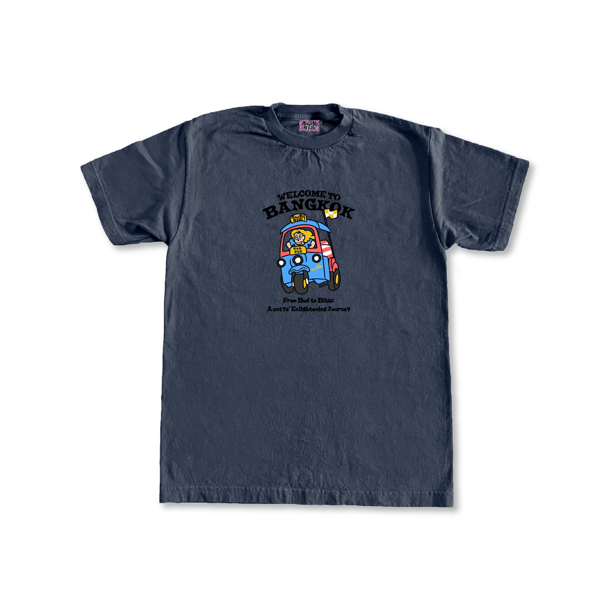 Auntys Haus TukTuk Tee Black