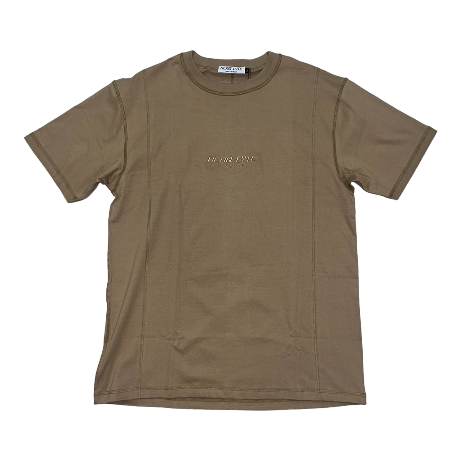 Blaq Lyte Efficient Tee Brown