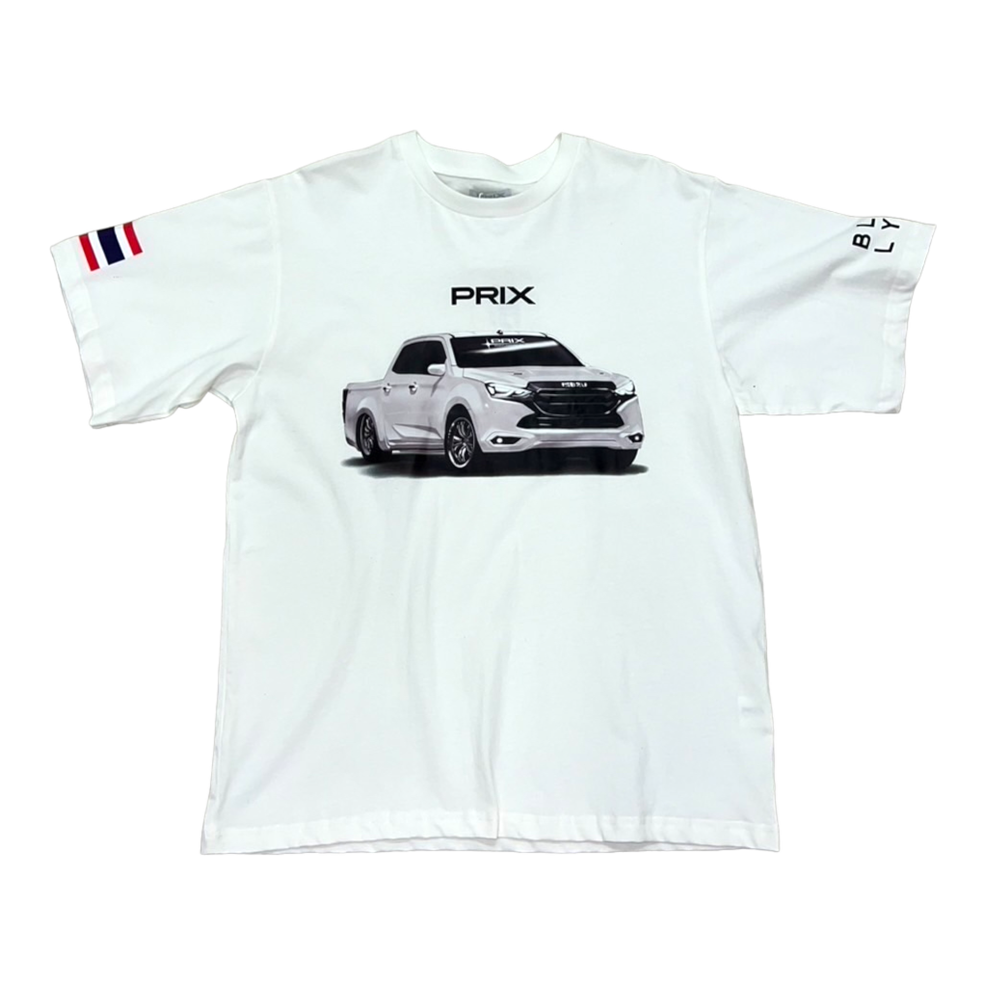 Blaq Lyte x Prix Tee White