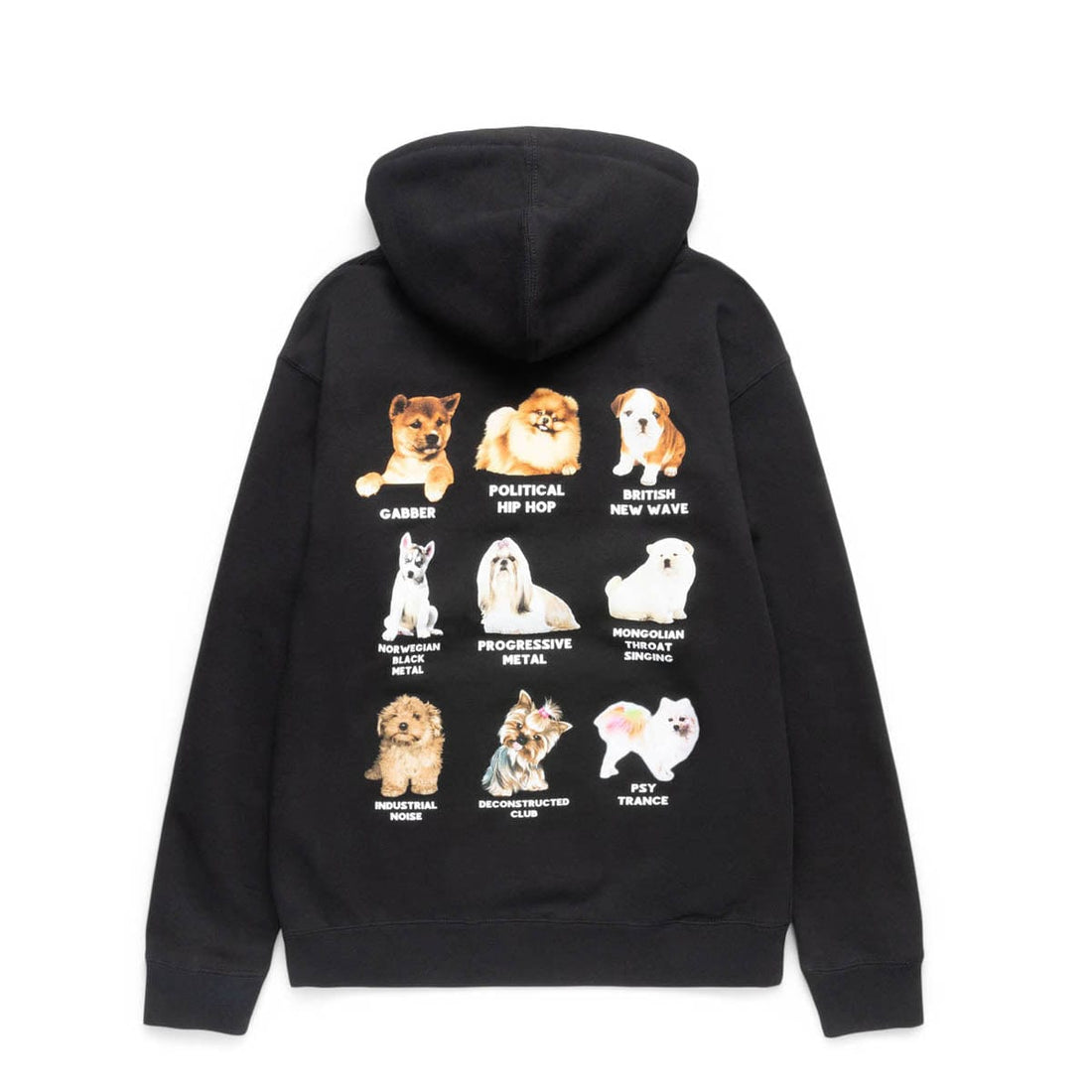 PUPPIES HOODIE BLACK