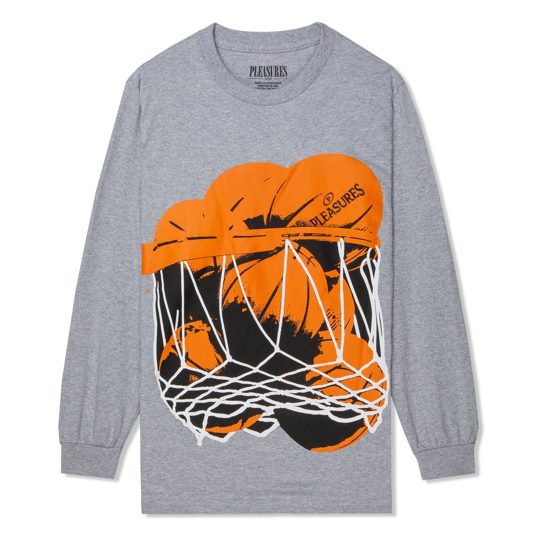 HOOPS LONG SLEEVE GREY