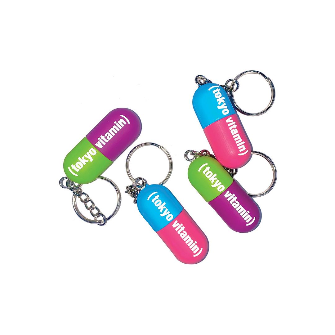 Tokyo Vitamin Keychain