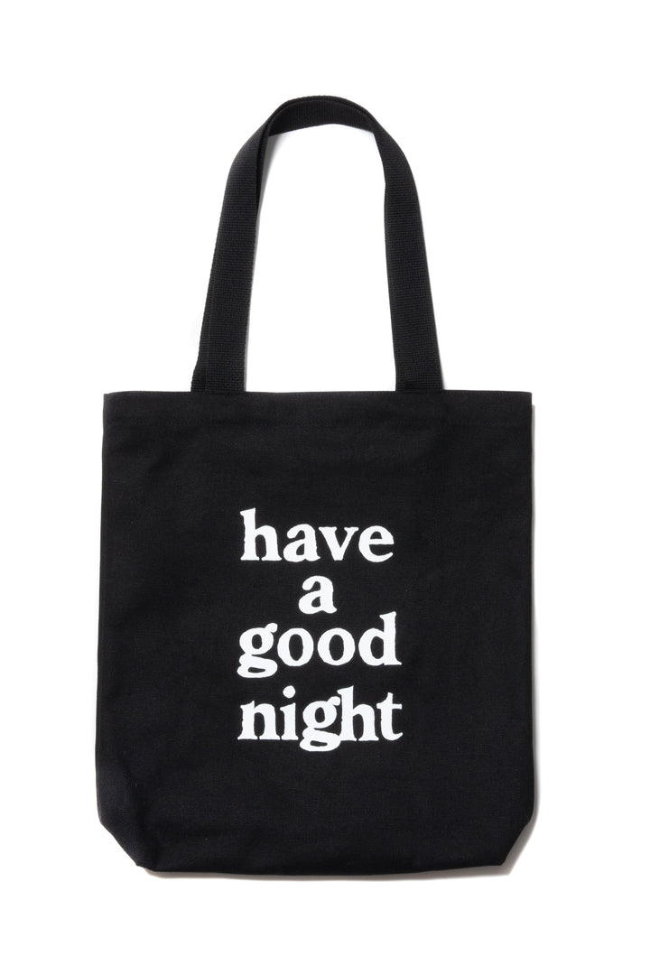 good night TOTE BLACK