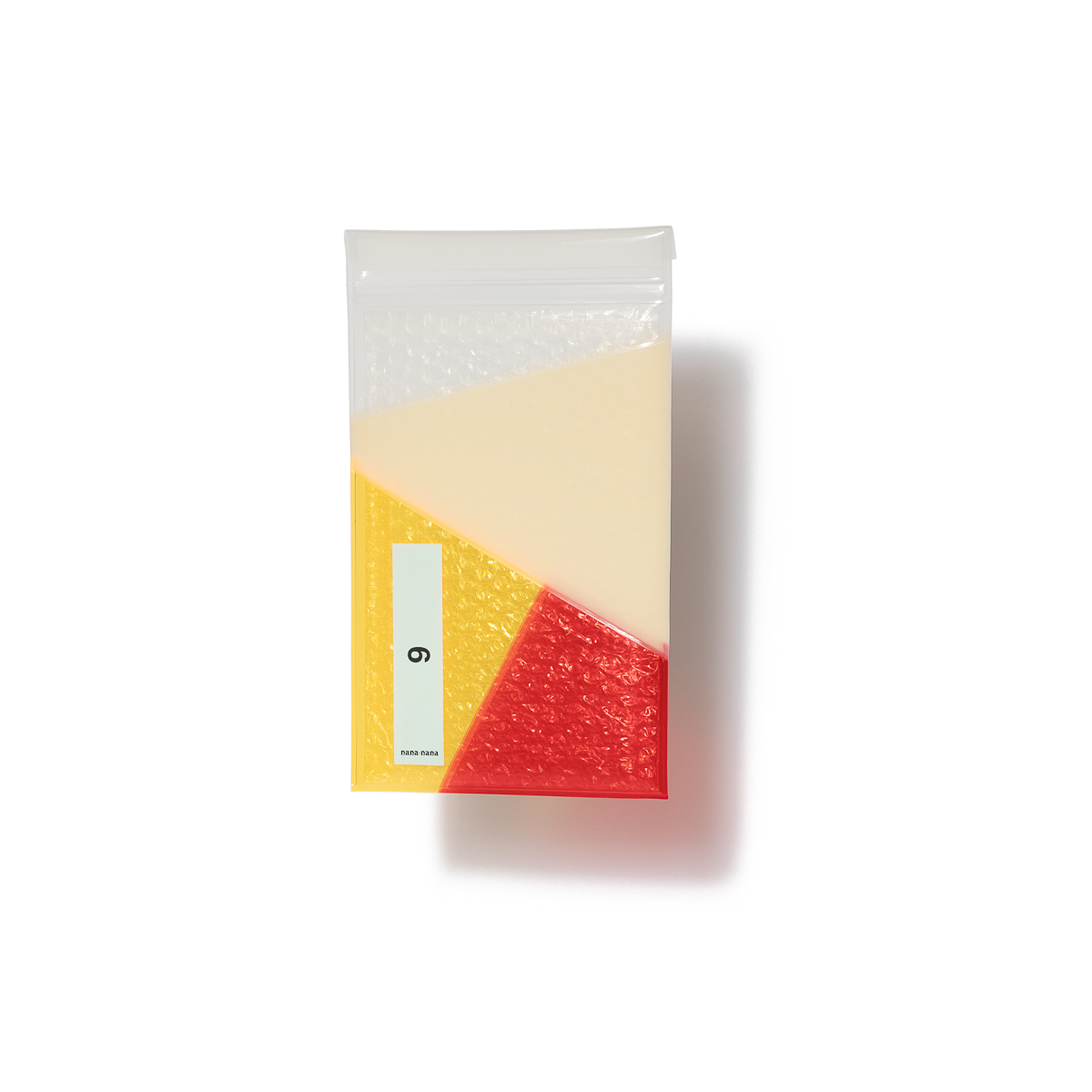 INCH 9 PATCHWORK MILKY WHITE x CREAM x RED x ORANGE