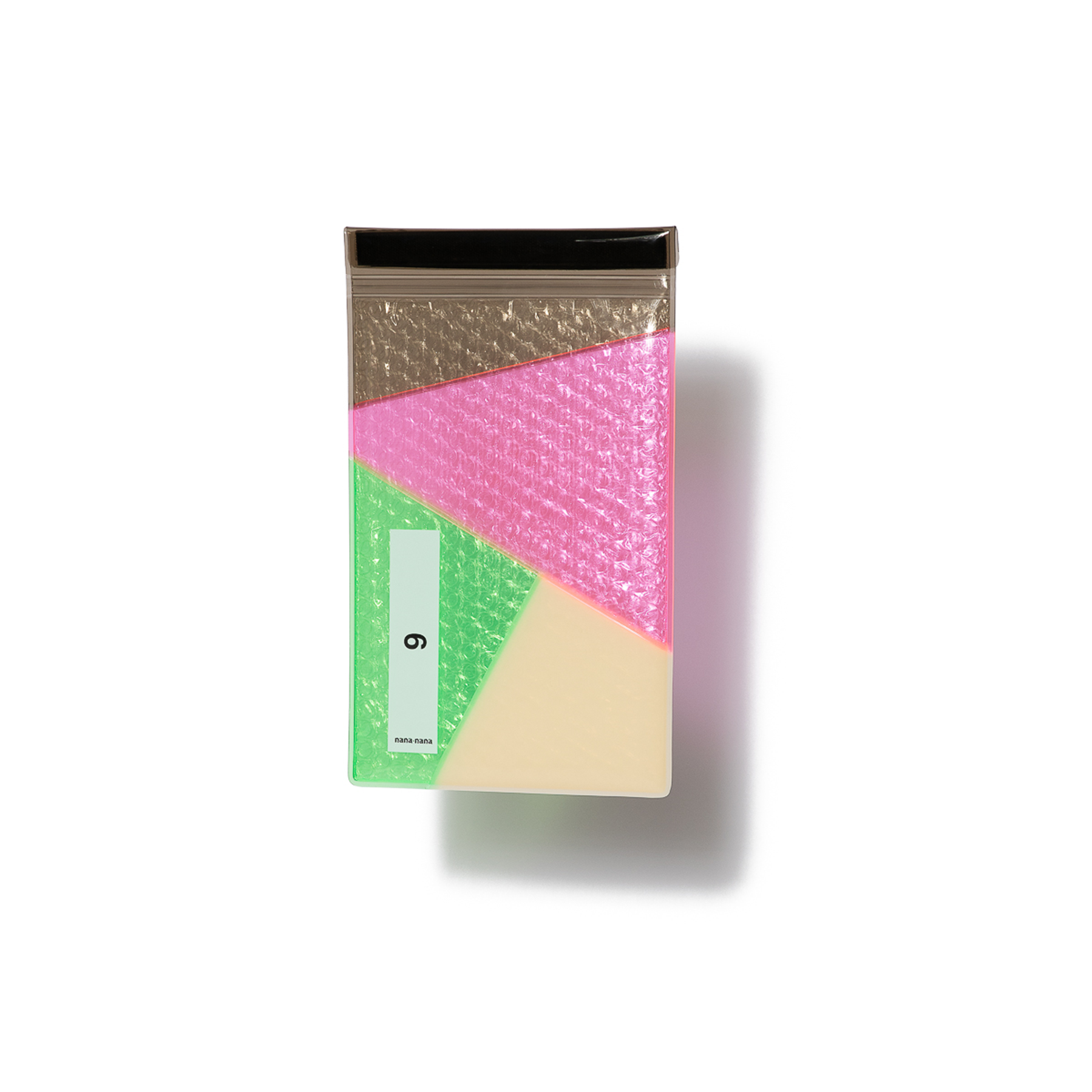 INCH 9 PATCHWORK GRAY x PINK x CREAM x GREEN