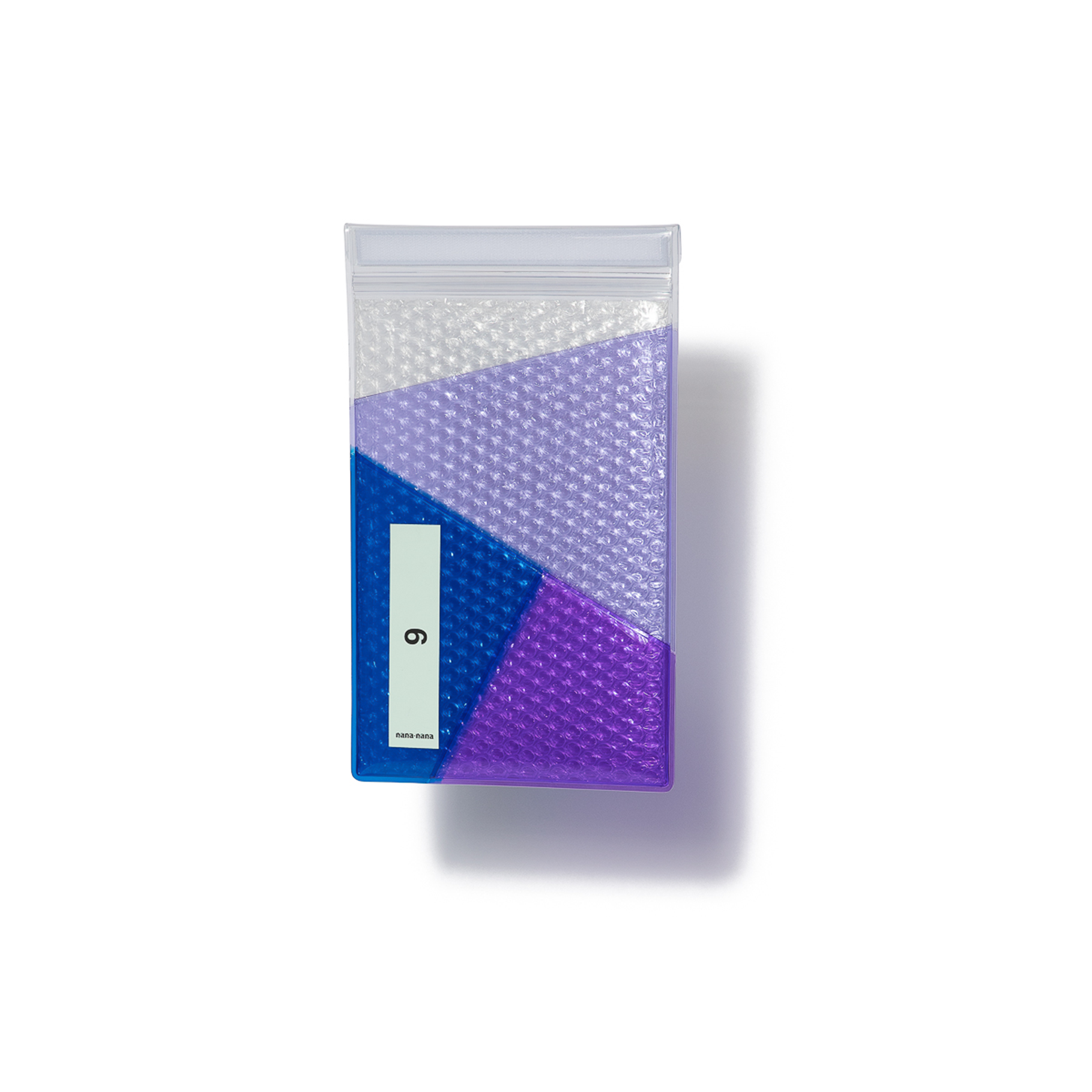 INCH 9 PATCHWORK CLEAR x LAVENDER x PURPLE x BLUE