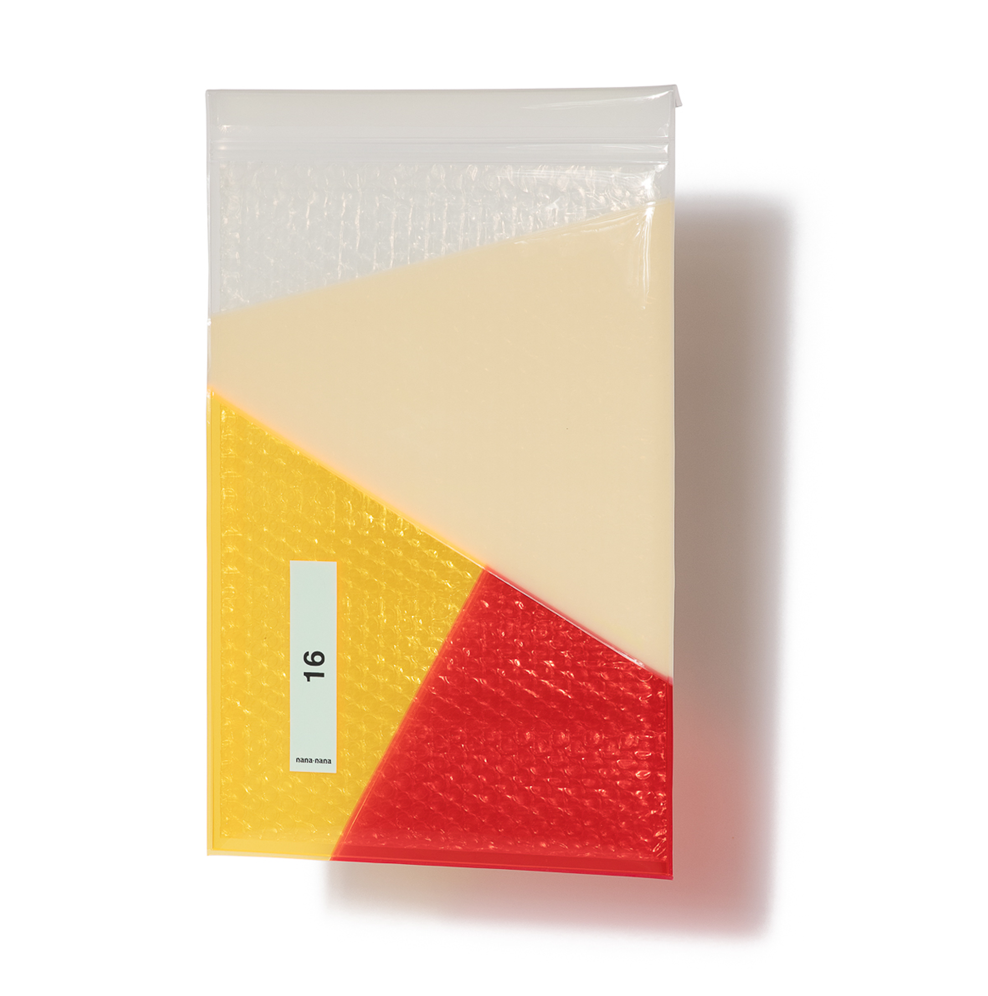 INCH 16 PATCHWORK MILKY WHITE x CREAM x RED x ORANGE