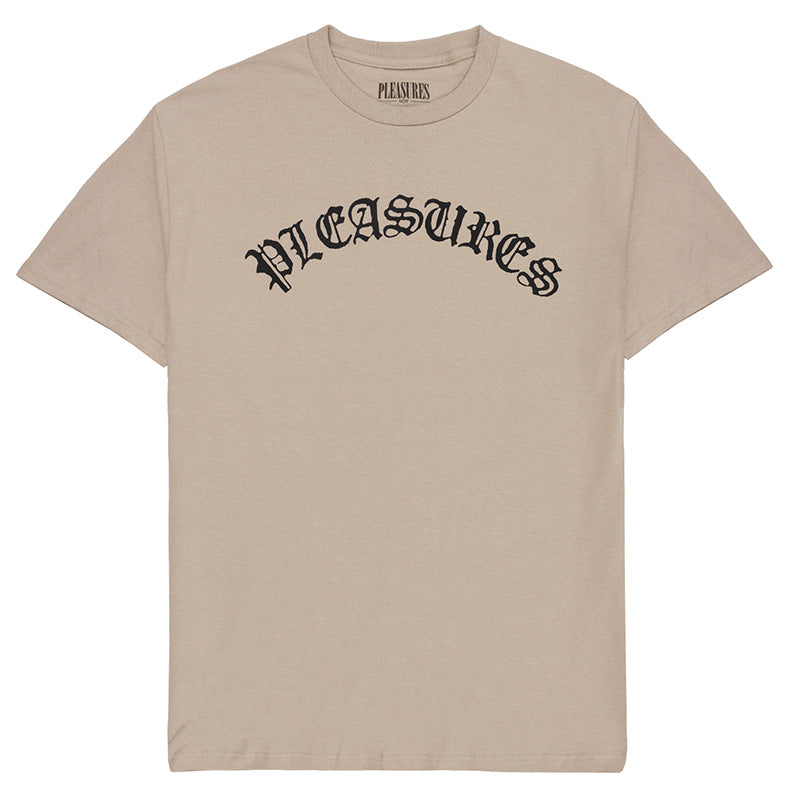 OLD E LOGO T-SHIRT SAND
