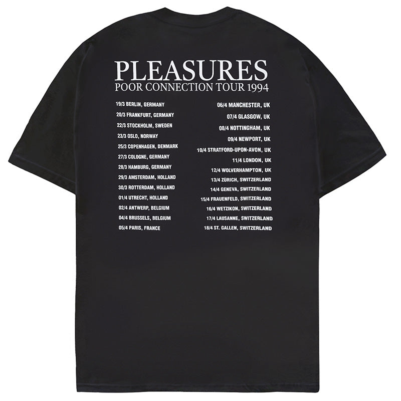 POOR CONNECTION T-SHIRT BLACK